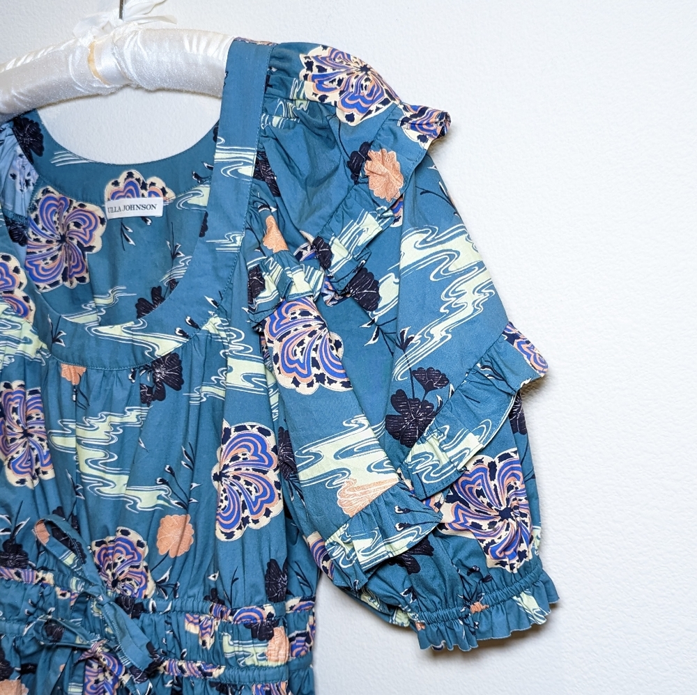 EUC Ulla Johnson Naomi Dress in River - Picture 5 of 15